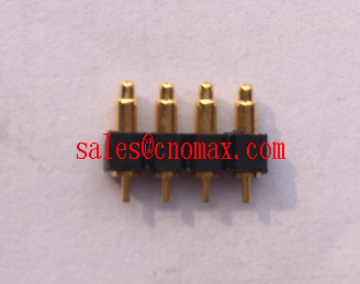 4pin Female&Male single row DIP type pogo pin connector