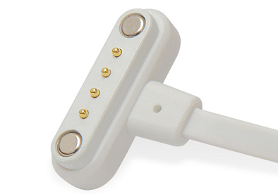 4pin magnetic Pogo pin Connector with cable
