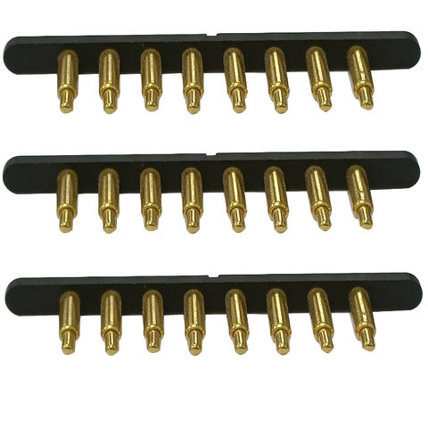 8pin pogo pin Single row connector