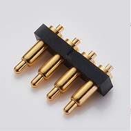 DIP 4pin single row pogo pin connector