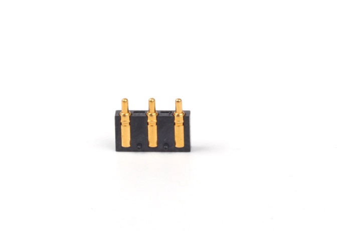  SMT 3pin single row pogo pin electrical connector