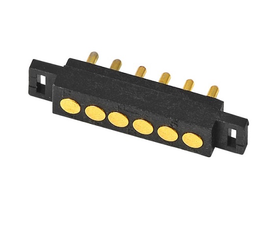 6pin pogo pin type connector