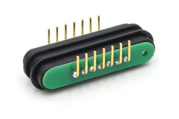 7 pin Right Angle Magnetic Connector