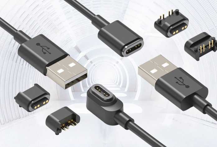 4pin magnetic charging cable for smart wearable