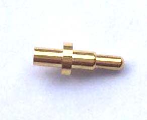 Pogo pin connector plating