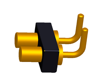 right angle pogo pin connector