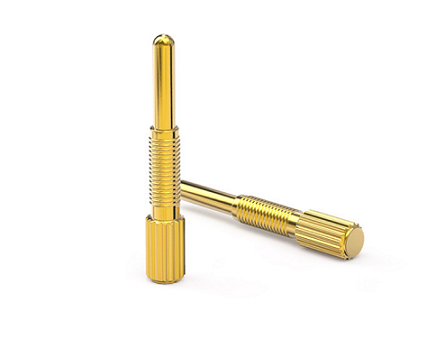 Screw type pogo pin