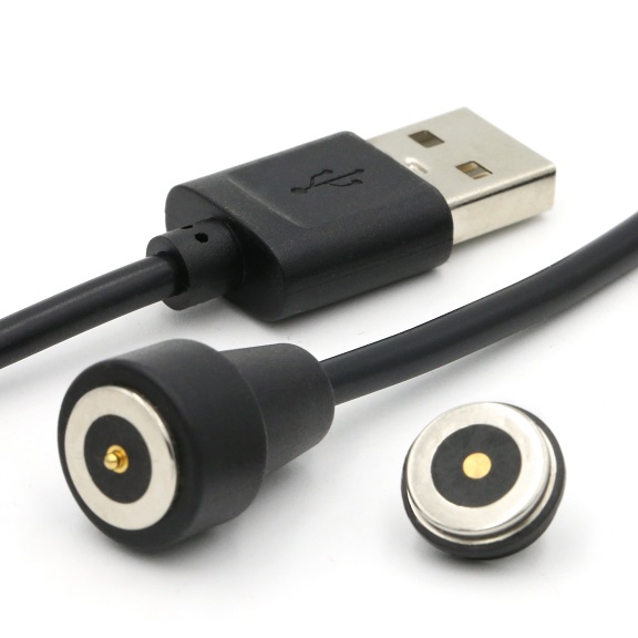 1pin Magnetic Connector with USB cable