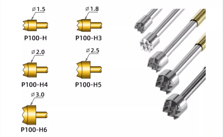 PCB test fixture probe pin