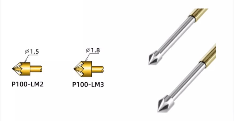 PCB test fixture pin