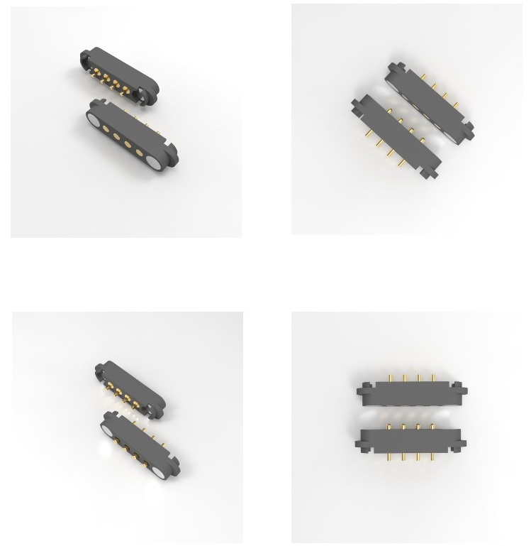 4pin magnetic connector