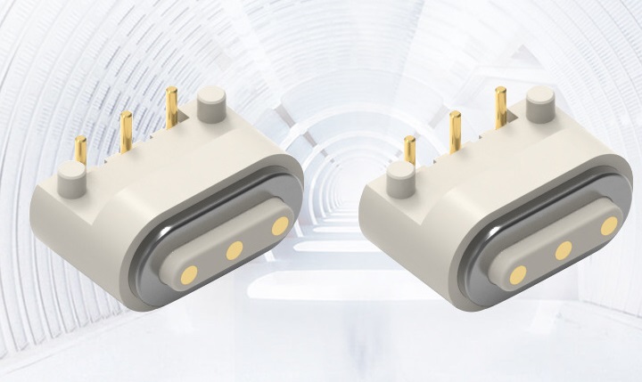 3pin magnetic connector